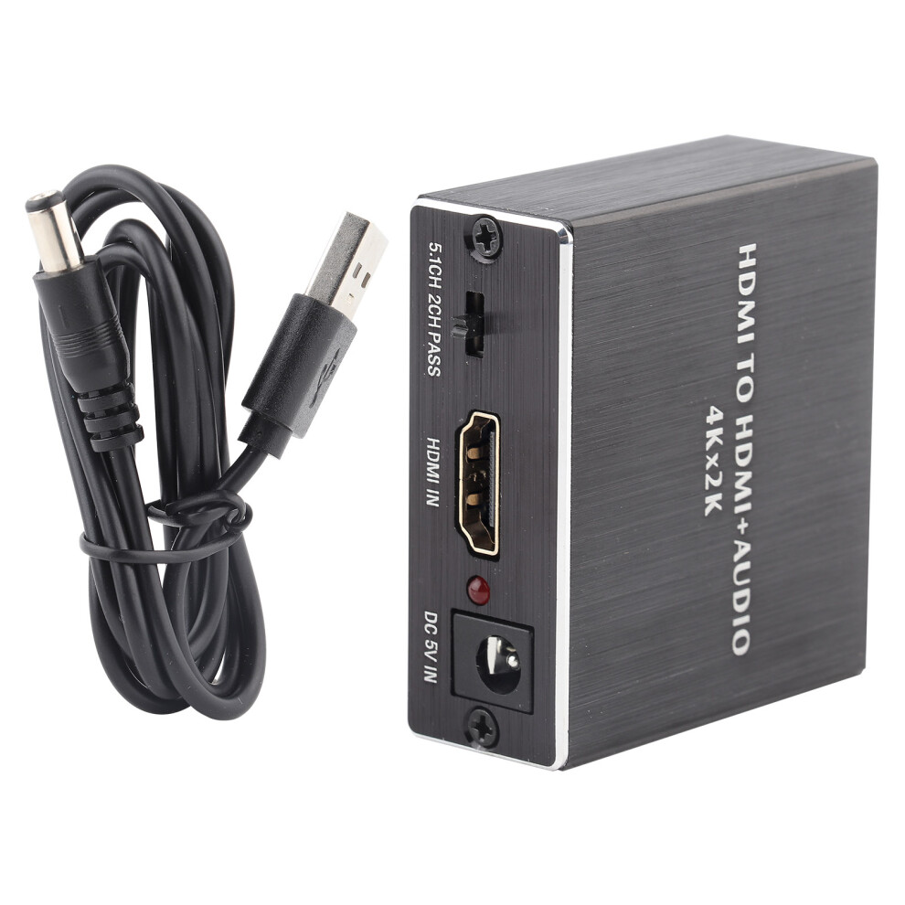4K*2K Hdmi Splitter Converter Hdmi To Hdmi+Spdif+3.5Mm Audio 609610475835