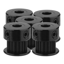5pcs 6mm 2GT Aluminum Timing Pulley 20T 5mm Bore for 3D Printer
