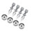 4 Pcs Speaker Spike Isolation Spikes HiFi Speaker Shockproof Pads 1