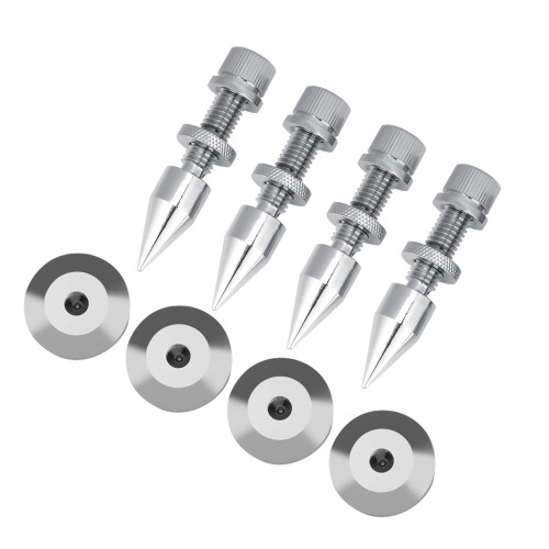 4 Pcs Speaker Spike Isolation Spikes HiFi Speaker Shockproof Pads