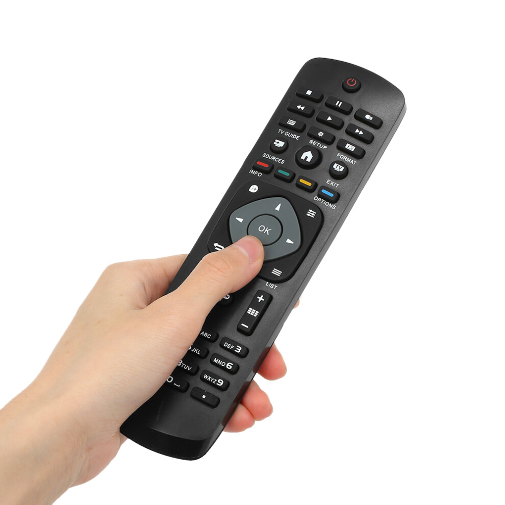 Universal Wireless Tv Remote For Philips Lcd Smart Hdtv Black 609610475972
