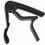 Portable Quick Change Tuner Capo for Folk Guitar Black 2