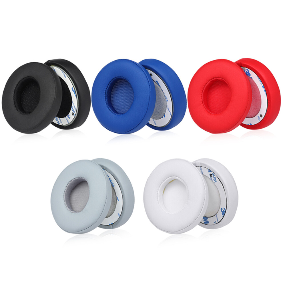 2Pcs Replacement Earpads For Beats Solo 2/3 Red 609610477440