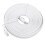 CAT6 RJ45 Flat LAN Cable UTP 1000M White 8m 1