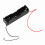 10pcs Plastic Battery Holder Case 1x 18650 Battery Wire Leads 2