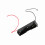 10pcs Plastic Battery Holder Case 1x 18650 Battery Wire Leads 4