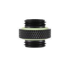 2pcs G1/4 Thread Adapter Connector Black Short