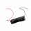 10pcs Plastic Battery Holder Case 1x 18650 Battery Wire Leads 3
