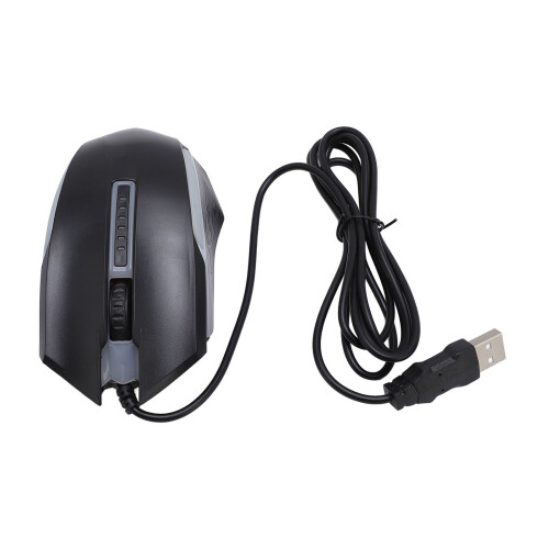 USB Wired Mouse 4.9ft Cable 1200DPI RGB Optical for Desktop Laptop 2