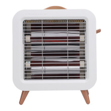 Portable Electric Heater 550W Quiet Fast Heating Dim Light for Home