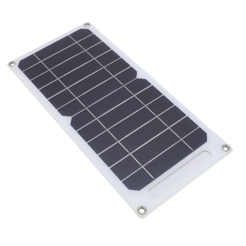 6W Portable Solar Panel 2 USB Fast Charge Monocrystalline 1