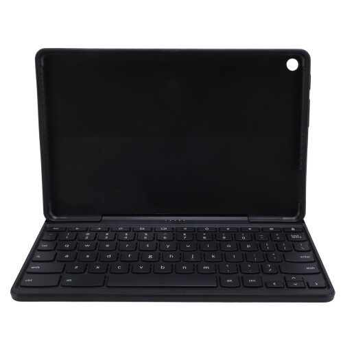 Tablet Keyboard Black Gray QWERTY Rechargeable for Chromebook 10E 1