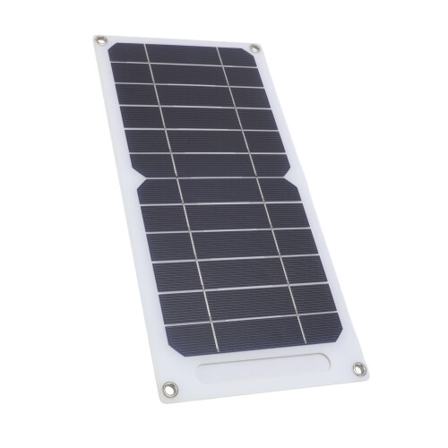 6W Portable Solar Panel 2 USB Fast Charge Monocrystalline 2