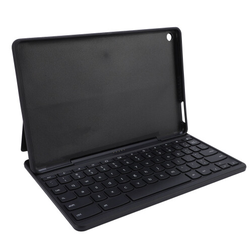Tablet Keyboard Black Gray QWERTY Rechargeable for Chromebook 10E