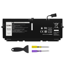 722KK Laptop Battery for Dell XPS 13 9300 (2020 Edition) XPS 13 9310 (2020 Edition) XPS 13 9380 (2020 Edition) P117G P117G002 P117G001 Series