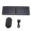 (Green) Foldable Bluetooth Keyboard 67 Keys Rechargeable Magnetic Slim Black 1