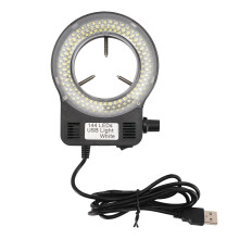 LED-Mikroskop-Ringlicht 144 LEDs 4W 6500-7500K dimmbar