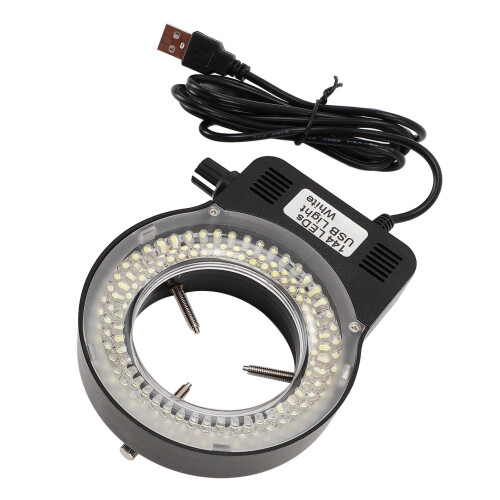 LED-Mikroskop-Ringlicht 144 LEDs 4W 6500-7500K dimmbar 1