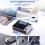 Portable CD player with speakers rechargeable BT remote 5
