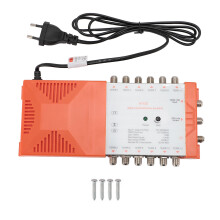 (US Plug 110‑120V) 12-Kanal Verteiler A112C 4G LTE Rauscharm EU-Stecker