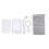 Portable water heater 5 temps fast heating 800ML non-slip desktop 1