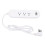 5FT 5-in-1 USB Power Strip 30W Type C A Flat Plug for Study Work 1