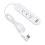 5FT 5-in-1 USB Power Strip 30W Type C A Flat Plug for Study Work 2