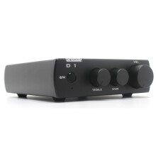 desktop headphone amplifier TPA6120 one-key gain switch dual output