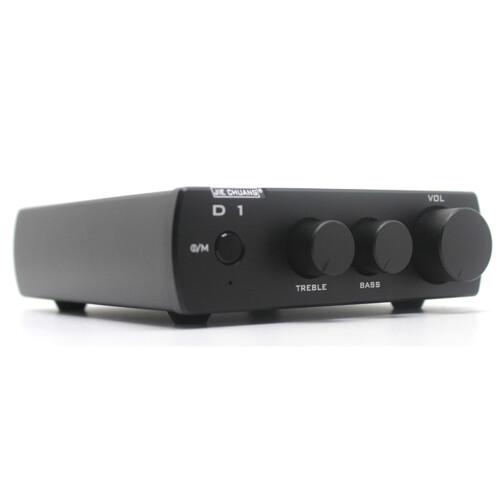 desktop headphone amplifier TPA6120 one-key gain switch dual output