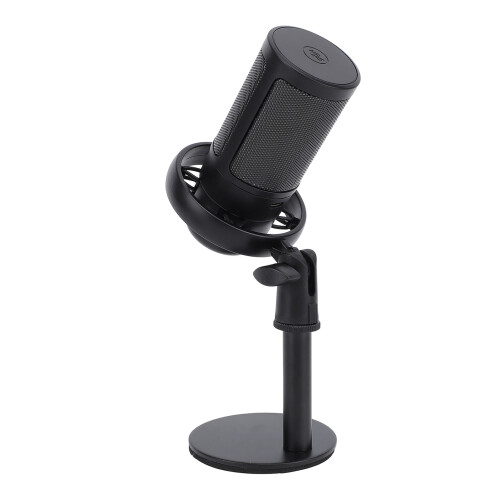 Gaming Mic USB Condenser RGB Light Quick Mute Pop Filter Shock Mount 1