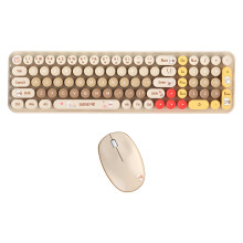 Mofii BabyBear 2.4G Wireless Keyboard Mouse Set Ergonomic Silent USB