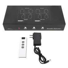Amplifier Speaker Switcher Remote HiFi XLR Lossless Transmission