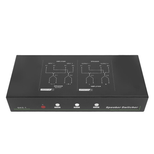 Amplifier Speaker Switcher Remote HiFi XLR Lossless Transmission 1