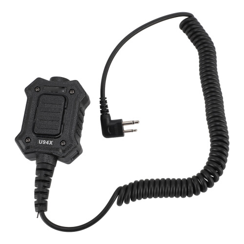 U94X Push to Talk Adapter Coiled Cable for GP-88 GP-2000 2