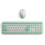 Mofii 110-Key Ultra-Slim Wireless Keyboard Mouse Set 1200DPI USB 1
