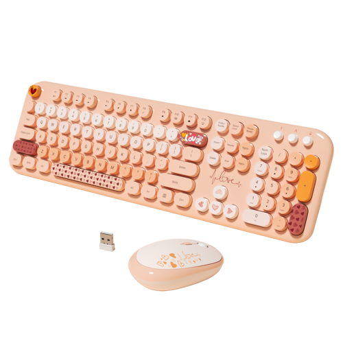 MOFII Wireless Keyboard Mouse Set 104 Keys USB Office Laptop Desktop