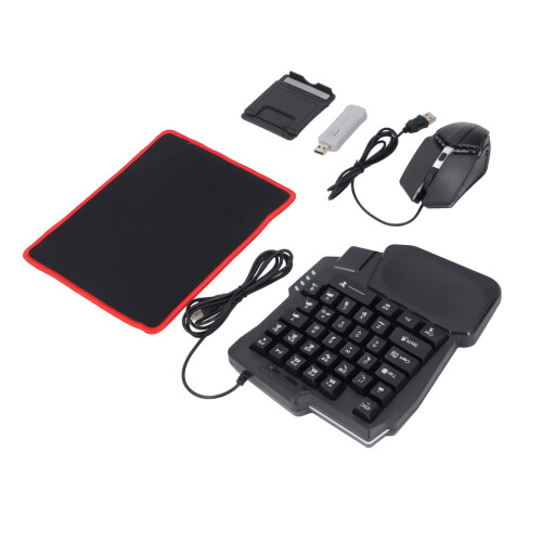 Gaming Keyboard Mouse Converter Set Mobile Gamepad Combo Pressure Gun 2