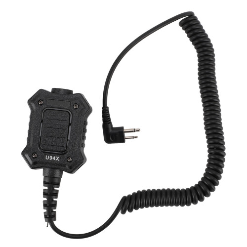 U94X Push to Talk Adapter Coiled Cable for GP-88 GP-2000