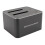 USB 3.0 Dual Bay HDD Docking Station with Clone Function 2.5in 3.5in 4