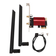 5400Mbps Tri-Band Wi-Fi Adapter 6G 5G 2.4G BT 5.3