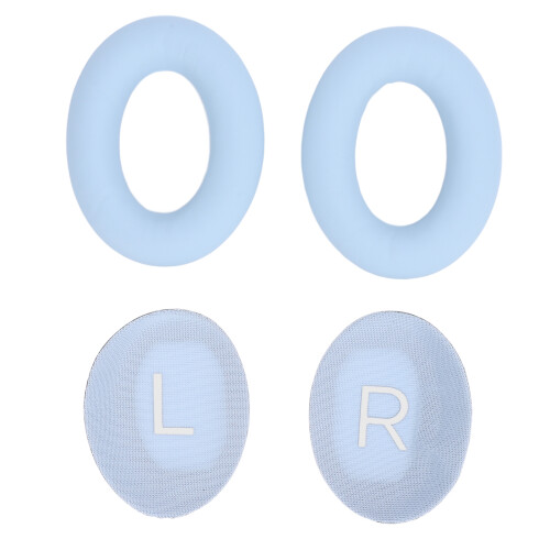 (Light Blue) Replacement Earpads for QC45/SE Soft Protein Leather Light Blue