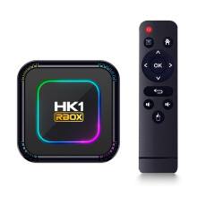 HK1 RBOX K8 Android 13 TV Box RK3528 4K 8K WiFi6 BT5.0 RGB Licht