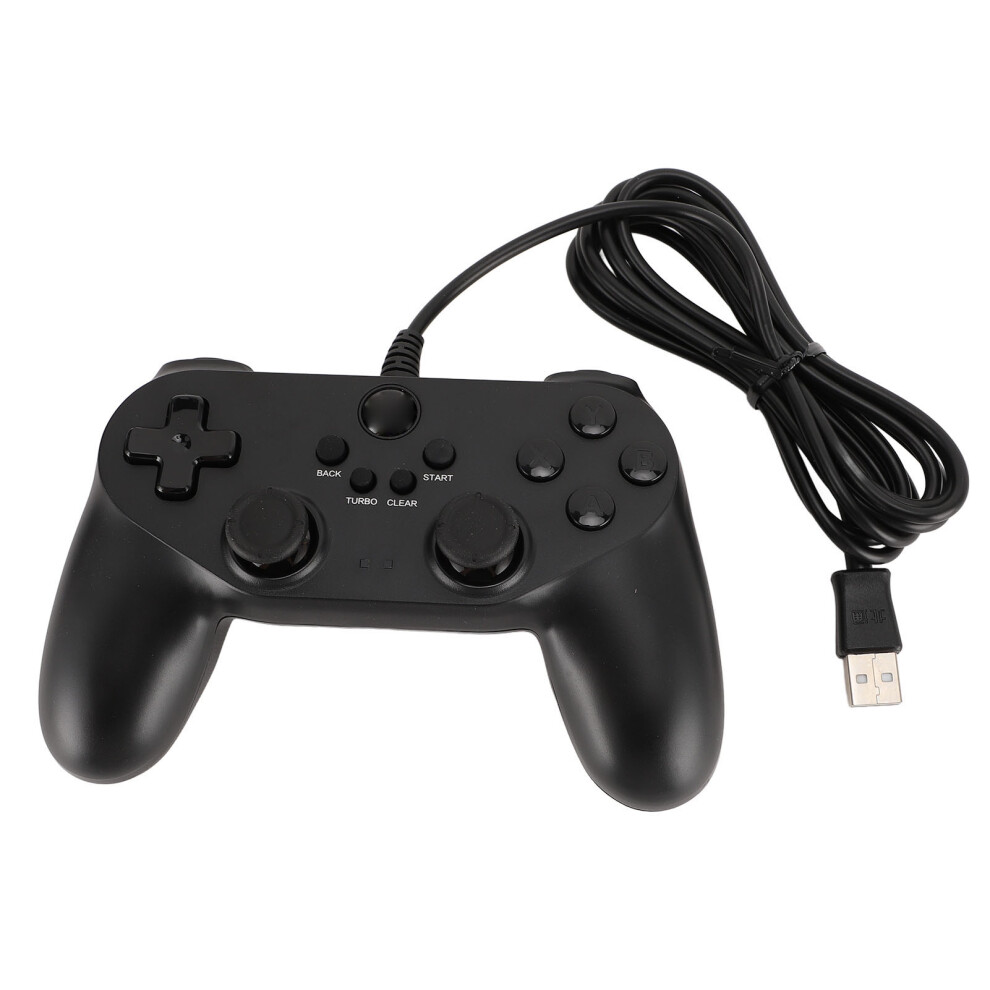 Wired Usb Gaming Controller Gamepad Joystick Pc Steam Vibration 609610494706