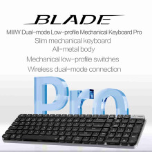 Wireless Keyboard BT 2.4G Dual Mode 102 Keys Backlight