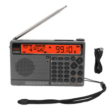 (Green) Multiband-Radio SW FM MW V.UHF WB APP Bluetooth SOS LED