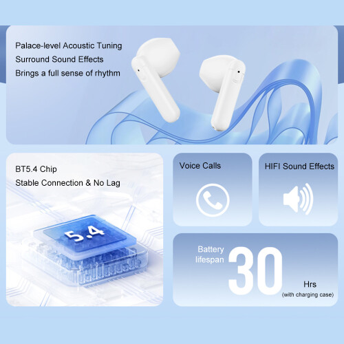 Thinkplus LP42 Kabellose Ohrhörer mit Noise-Cancelling & Mic 1