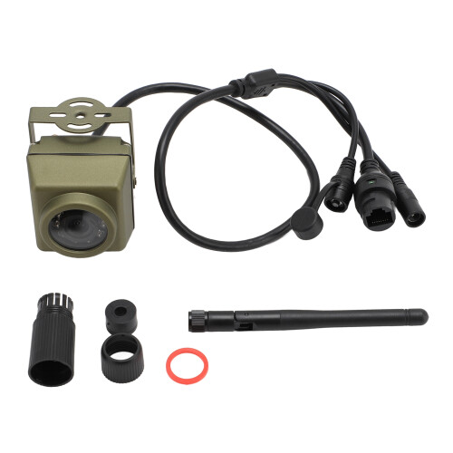 (2MP) Bird Box Camera 10 LED Motion Detection APP Control Green