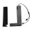 (White) Gaming-Konsolenhalterung Slim RGB 4 USB Schwarz 1