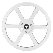 (Blue) 1/4 7 Zoll leere Bandspule 6 Loch Aluminium blau