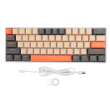 61 Key Mechanical Keyboard RGB Backlit 2.4G Bluetooth Mini